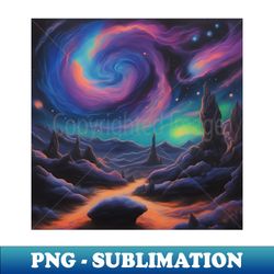 Galaxy Art - Aesthetic Sublimation Digital File - Unleash Your Inner Rebellion