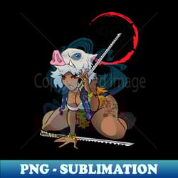 demon slayer indigo - sublimation-ready png file - perfect for sublimation mastery