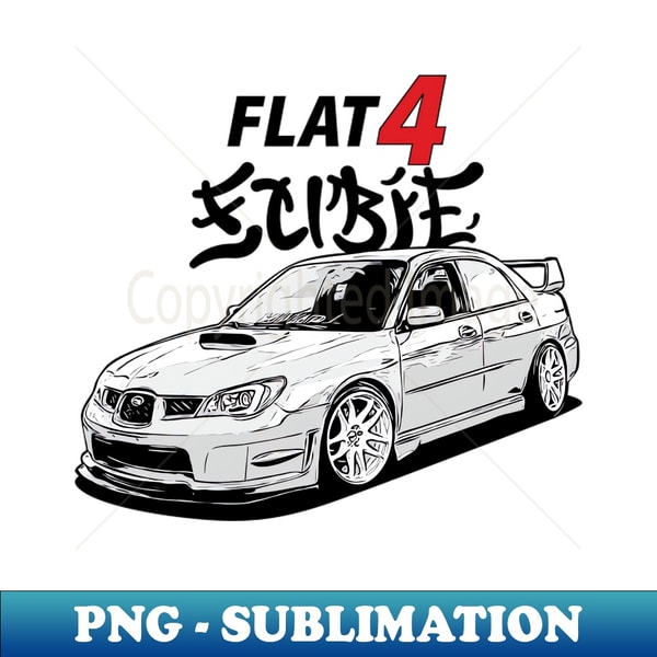 IF-32878_Subie Hawk Eye Japanese Manga Style - JDM Car 9419.jpg