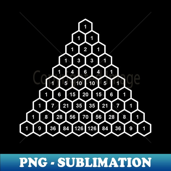 Pascal's Triangle Math - PNG Transparent Digital Download Fi | Inspire ...