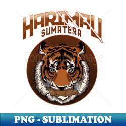Harimau Sumatera T-Shirt Sumatran Tiger - Professional Sublimation Digital Download - Capture Imagination with Every Detail