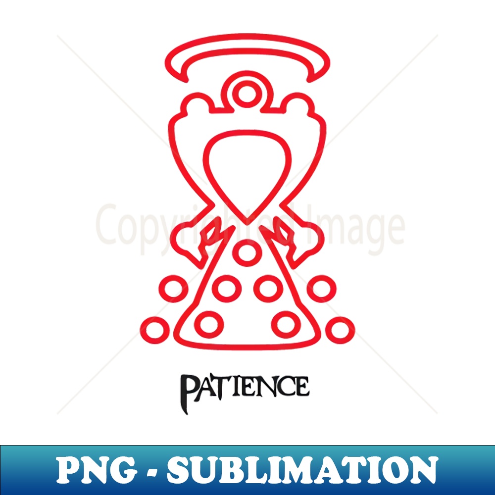 Sign 7465 PATIENCE SEVEN HEAVENLY VIRTUES SIGN - Decorative Sublimatio | Inspire ...