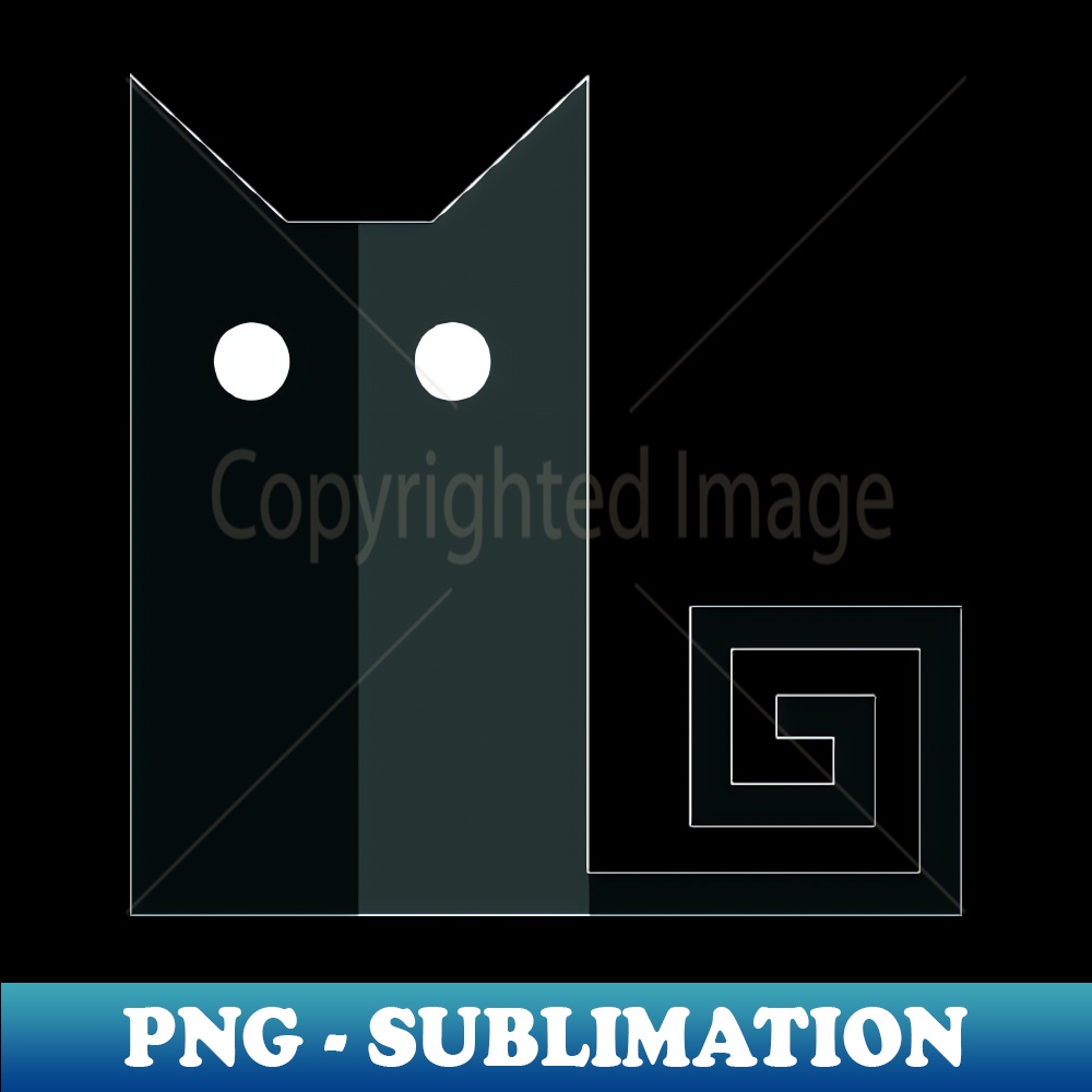 Square Cat - Professional Sublimation Digital Download - Tra | Inspire ...
