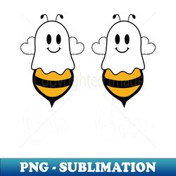 Boo Bees - Modern Sublimation PNG File - Perfect for Sublimation Art