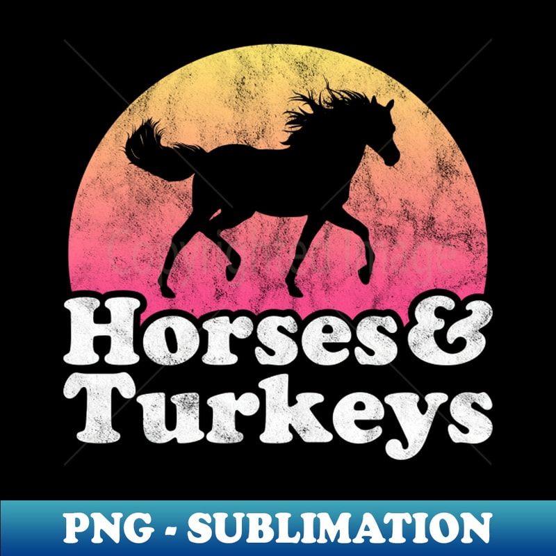 DH-20462_Horses and Turkeys Gift for Horse Lovers 2241.jpg