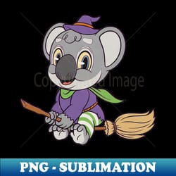 koala witch - signature sublimation png file - perfect for sublimation mastery