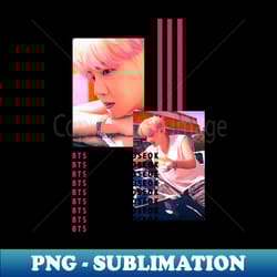 kpop designs jhope bts - signature sublimation png file - vibrant and eye-catching typography