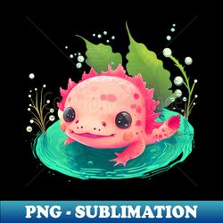 cute baby axolotl - Trendy Sublimation Digital Download - Unleash Your Inner Rebellion