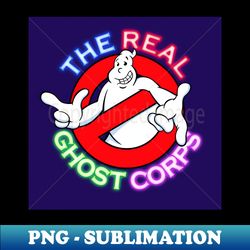 THE REAL GHOST CORPS - NEON - Sublimation-Ready PNG File