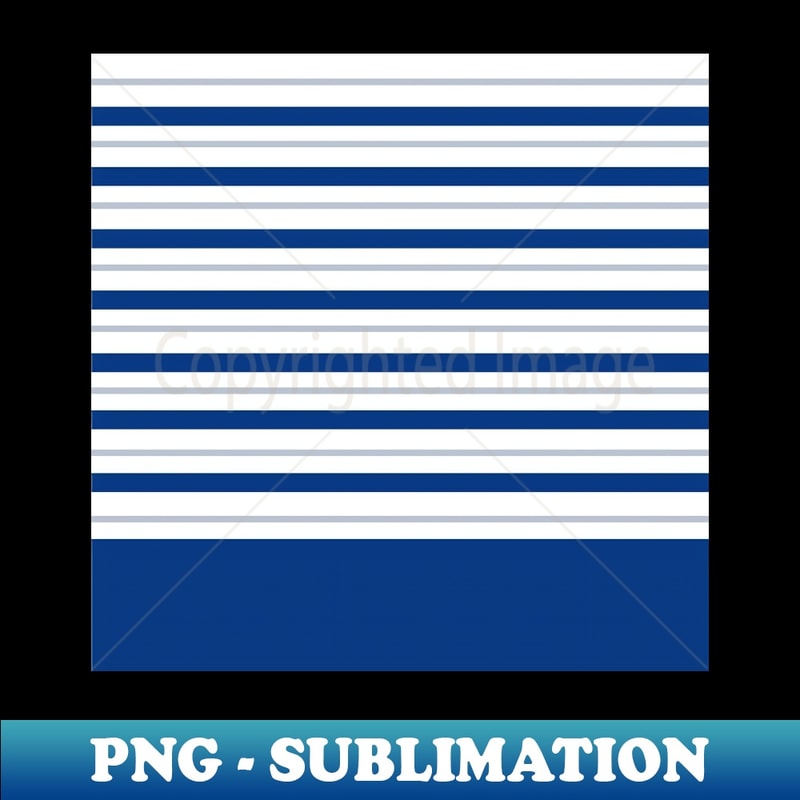 Blue Med Stripes - Stylish Sublimation Digital Download - Fashionable and Fearless