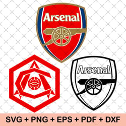 Arsenal Svg Pattern arsenal svg - Inspire Uplift