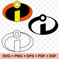 ncredible logo svg, incredible svg png dxf, incredible digital vector clipart print vinyl decal, halloween costume svg,