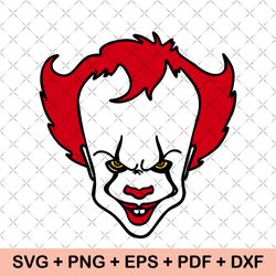 pennywise svg bundle, horror character svg, halloween svg, pennywise clipart, horror movie svg, instant download