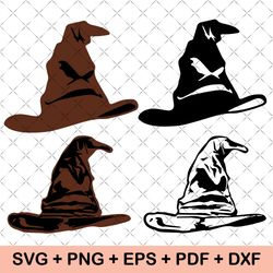 sorting hat svg, harry potter svg, hogwarts svg, mystical svg, sorting hat clipart, sorting hat cricut files,
