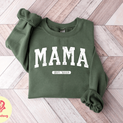 mama sweatshirt, mothers day gift, mama crewneck, new mom shirt, grammy shirt, grandma sweatshirt, nana shirt, gift for