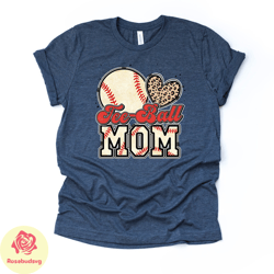 baseball tee, super cute tee ball mom, tball mom, tball mama design on premium bella  canvas unisex shirt,
