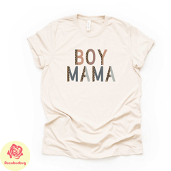 boy mama shirt, super cute boy mama, boy mom design on premium bella canvas unisex shirt,