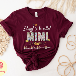 blessed to be called nana shirt, custom nana shirt, personalized nana tshirt, mothers day tshirt, nana shirt, nana tshir