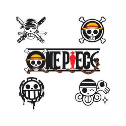 one piece logo bundle, one piece svg