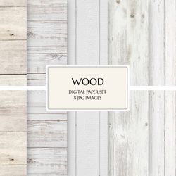 Wood Background Digital Paper, Wood Digital Paper, Wood Background, Wood Scrapbook Digital Paper, Wood Textures
