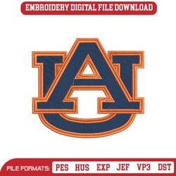 auburn tigers ncaa embroidery design file