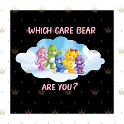 which care bear are you team girl svg, trending svg, care bears svg, care bear girl svg, care bear team svg, bear team s
