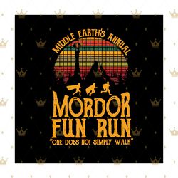 mordor fun run one does not simply walk svg, trending svg, mordor fun run svg, simply walk svg, running svg, funny runni