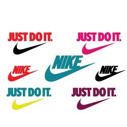 Sport Brand Logo Svg, Trending Svg, Nike Svg, Just Do It Svg,Love Nike Svg, Nike Lover Svg, Famous Brand Svg, Colorful L