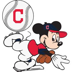 Cleveland Indians Mickey Svg, Sport Svg, Cleveland Indians Svg, MLB Sport Svg, MLB Svg, Mickey Svg, Cleveland Logo Svg,