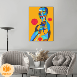 violin canvas wall art, vanishing violin canvas print art, music canvas print art, musical instrument canvas wall decor