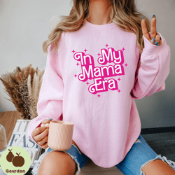 b doll in my mama era shirt, mom era sweatshirt, retro mama shirt, mama gift from kid, cool mama shirt, shirt for mom