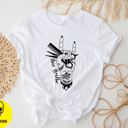 hair hustler shirt, hairdresser shirt, hairstylist gift shirt, gift for hairdresser tee, gift for hairstylist shirt, est