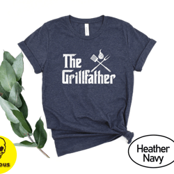 the grillfather shirt, picnic shirt, grilling gift tee, bbq shirt, funny dad tshirt, fathers day shirt, grill master tee