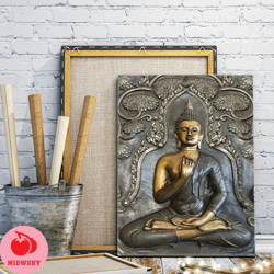 buddha canvas home decor ready to hang, meditation art poster,wall art canvas design,buddha posterwall art,buddhist prin