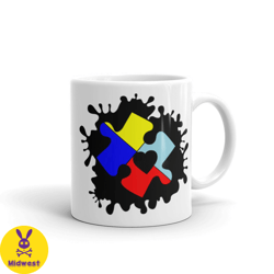 autism coffee mug,autism awareness coffee mug 11 oz. cup gifts, autism awareness cup, autism coffee mug cup, autism supp