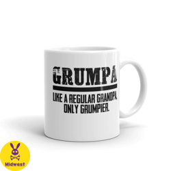 grumpa like a regular grandpa only grumpier funny coffee mug,gift for him,gift for grandpa,gift for dad,fathers day,coff