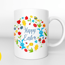 happy easter mug,easter gift, easter basket gift, teacher easter gift, friend easter gift, cup, easter decor, easter gif