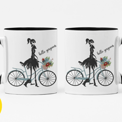 hello gorgeous mug, gorgeous coffee mug,hello beautiful mug,gift for her,gift for wife,hello gorgeous coffee mug