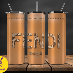 fendi tumbler, fendi logo , 20oz skinny tumbler luxury 34