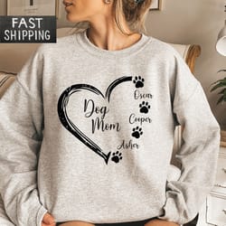 dog mama sweatshirt, mothers day sweatshirt, fur mama sweatshirt, leopard mama sweatshirt, dog lover sweatshirt, gift fo