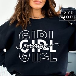 girl mama shirt, mom tshirt, mama tshirt, girl mom tshirt, mom of girls tshirt, daughter tshirt, mommy tshirt, funny mom