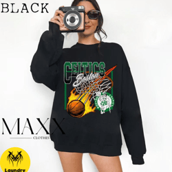 90s boston basketball team crewneck tshirt vintage graphic unisex, vintage boston shirt, player shirt, larry bird crewne