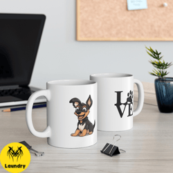 ceramic mug 11oz, dog mug, dogs mug, german shepherd mug, coffee mug, tea mug, dogs coffee mug, german shepherd, paws mu