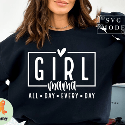 girl mama tshirt , mom tshirt, mama tshirt, girl mom tshirt, mom of girls tshirt, daughter tshirt, funny mom tshirt, gir