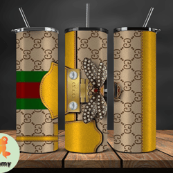 gucci tumbler 20oz,gucci pattern, guccin, gucci logo, luxury fashion tumbler 20oz 32
