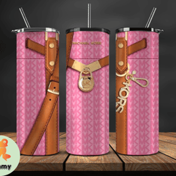 mkpattern, michael kors tumbler 20oz, michael kors, michael kors logo, luxury fashion tumbler 20oz 45