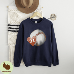 baseball custom number sweatshirt or hoodie, baseball sweatshirt, custom baseball hoodie, baseball hoodie, softball hood