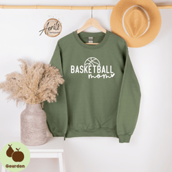 basketball mom sweatshirt, basketball mom hoodie, basketball shirt, basketball mama sweatshirt, basketball gift, senior