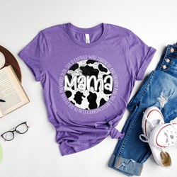 cow print mama shirt, mothers day shirt, western mom tshirt, retro mama shirt, country mama top, gift for farmer mama, c