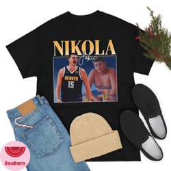 nikola jokic vintage funny tshirt jokic nba bootleg retro 90s shirt